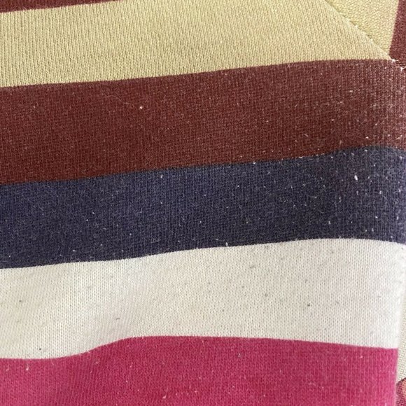 OP Ocean Pacific Women’s  Striped Sweater Zip Up - Picture 7 of 12